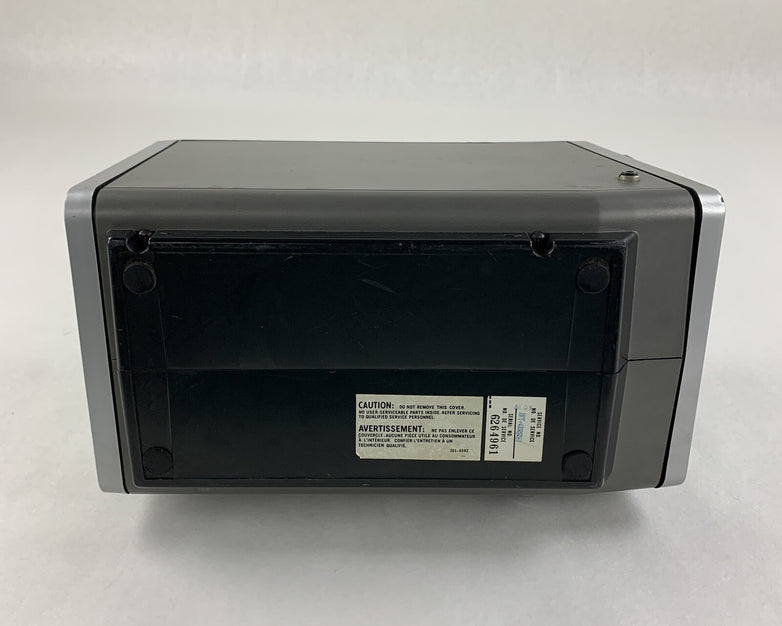 Zenith BT055S1 Portable 5” Television AM/FM Radio 1986 Vintage Untested