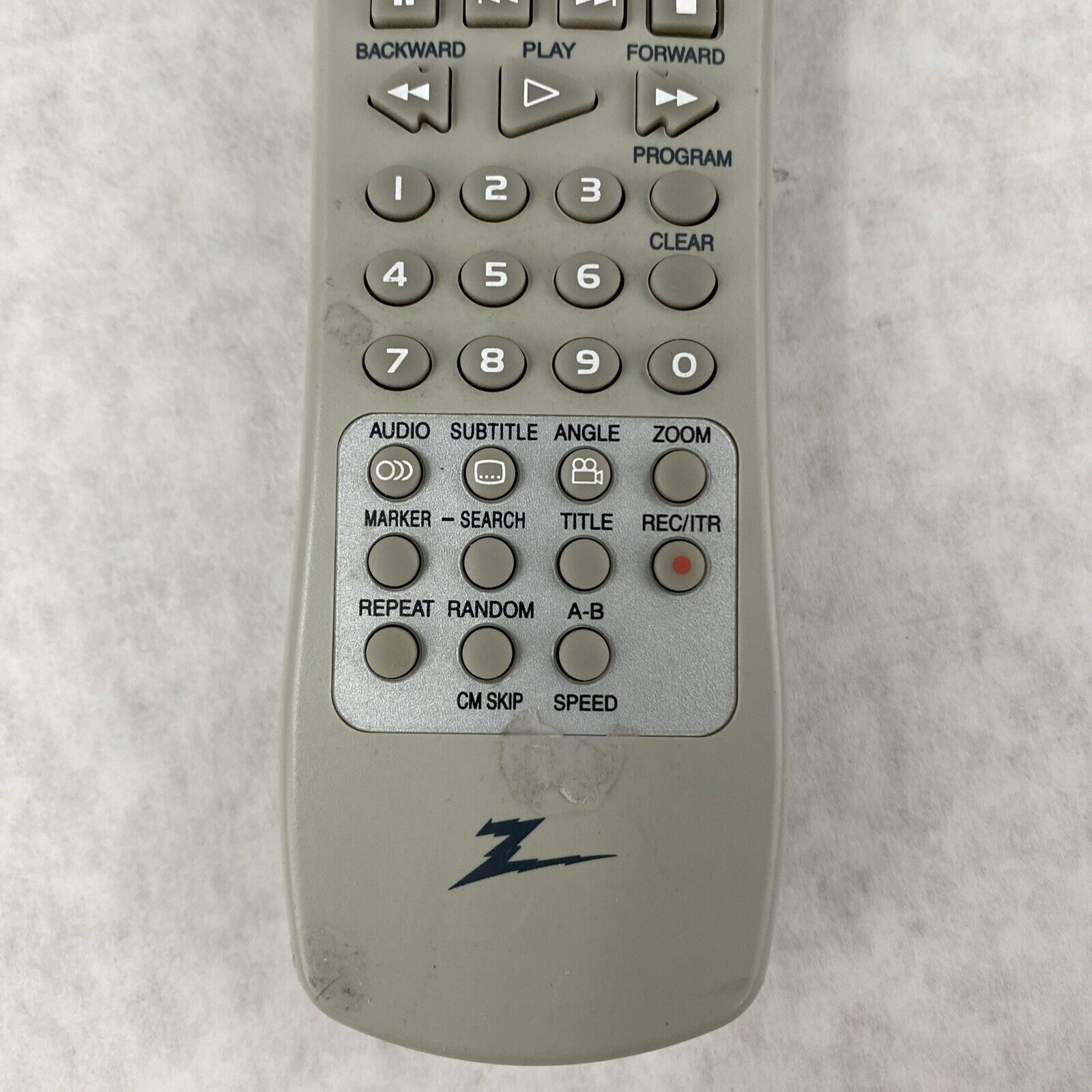 Zenith HS3-3 DVD VCR  Genuine OEM Remote Control