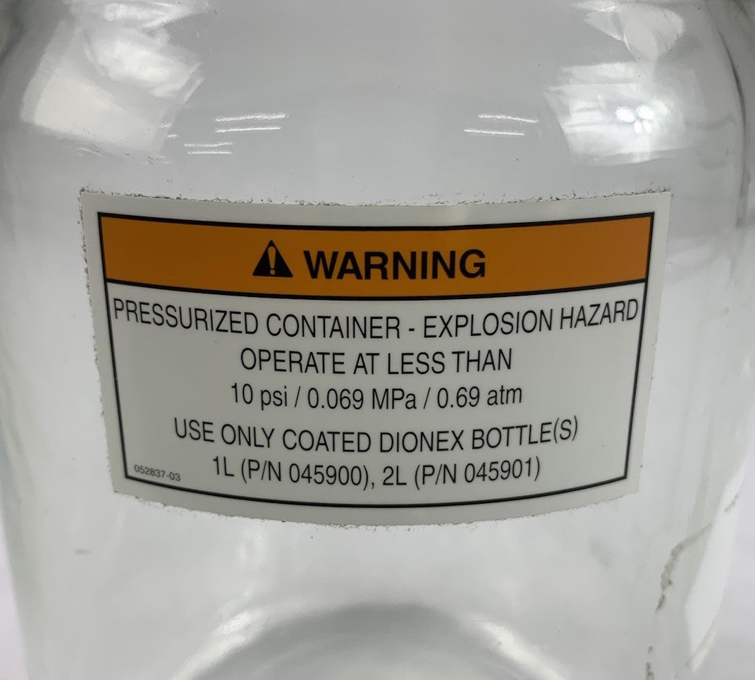 Kimax Kimble 14395-2000 2000 mL Round Wide Mouth Media Storage Bottle - No Lid4