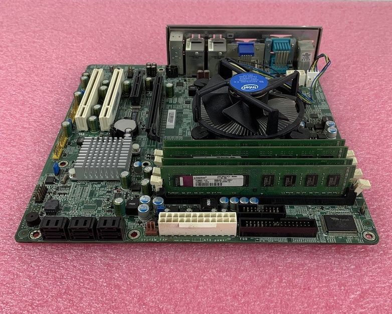DFI PT330 Motherboard Intel Core i3-550 3.2GHz 8GB RAM w/ Shield