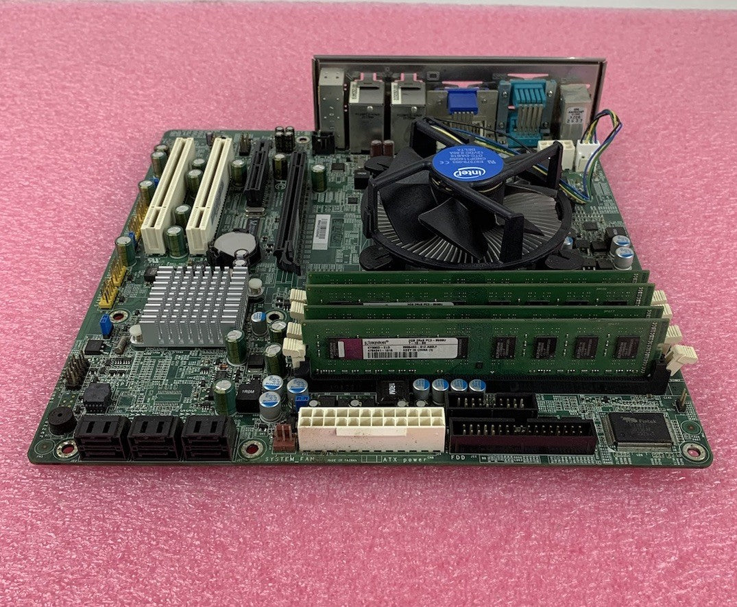 DFI PT330 Motherboard Intel Core i3-550 3.2GHz 8GB RAM w/ Shield