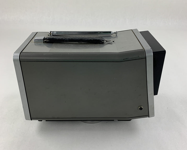 Zenith BT055S1 Portable 5” Television AM/FM Radio 1986 Vintage Untested