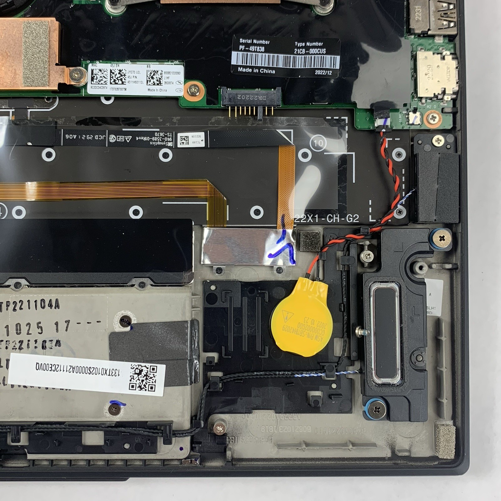 Lenovo ThinkPad X1 Carbon Gen 10 i7-1260p 2.1 GHz 16 GB Ram No OS/SSD/AC/Batt14