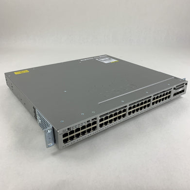 Cisco WS-C3850-48P-S V06 Catalyst 3850 w/ C3850-NM-4-1G Switch Tested Reset