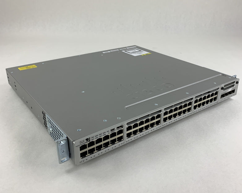 Cisco WS-C3850-48P-S V06 Catalyst 3850 w/ C3850-NM-4-1G Switch Tested Reset