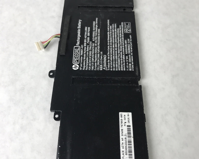 Lot of (5) HP PE03XL Notebook Battery 766801-421 for Chromebook 11