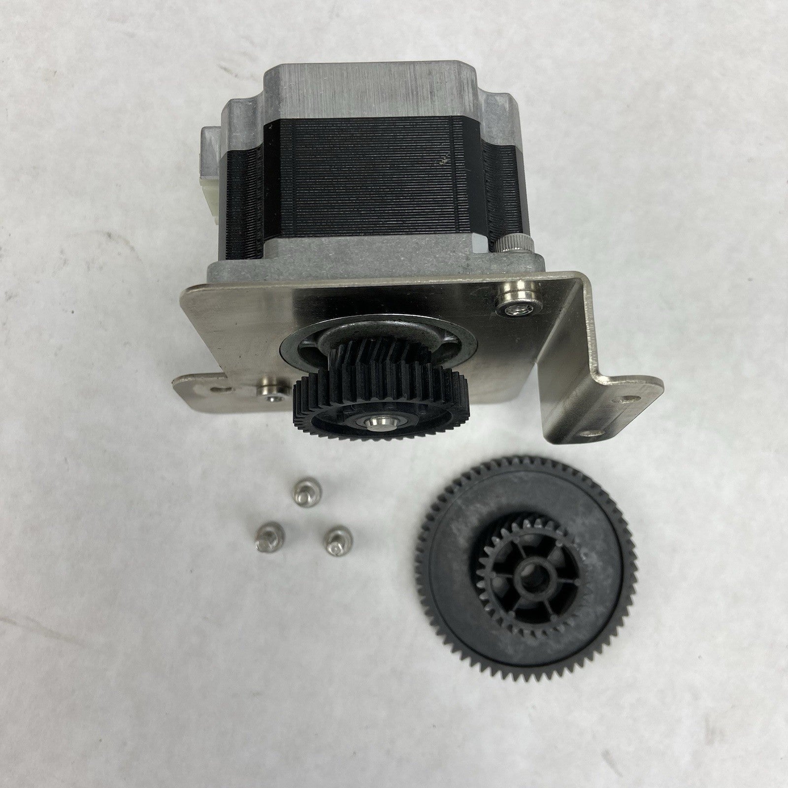 Zebra ZT230 Printer Stepper Drive Motor and Gear P/N P1043859 ZT 200 Series