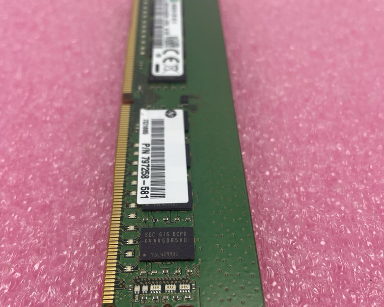 HP 8GB DDR4-2133MHZ 512MX8 CL15 ECC DIMM 797258-581