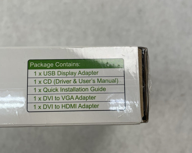 Plugable USB 3.0 Multi-Display Adapter Model UGA-3000