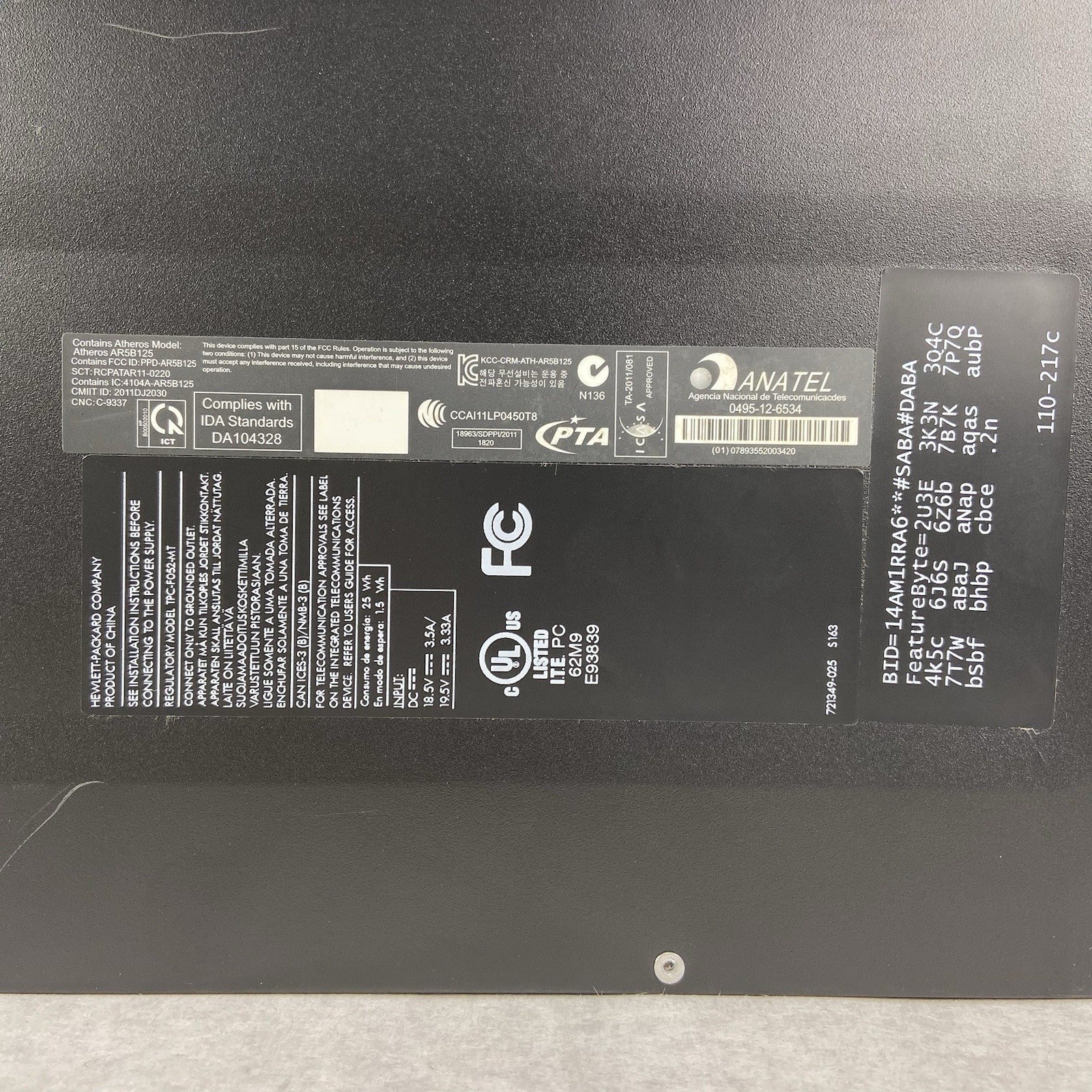 HP 110-217C MT AMD A4-5000 1.5GHz 4GB RAM No HDD No OS7