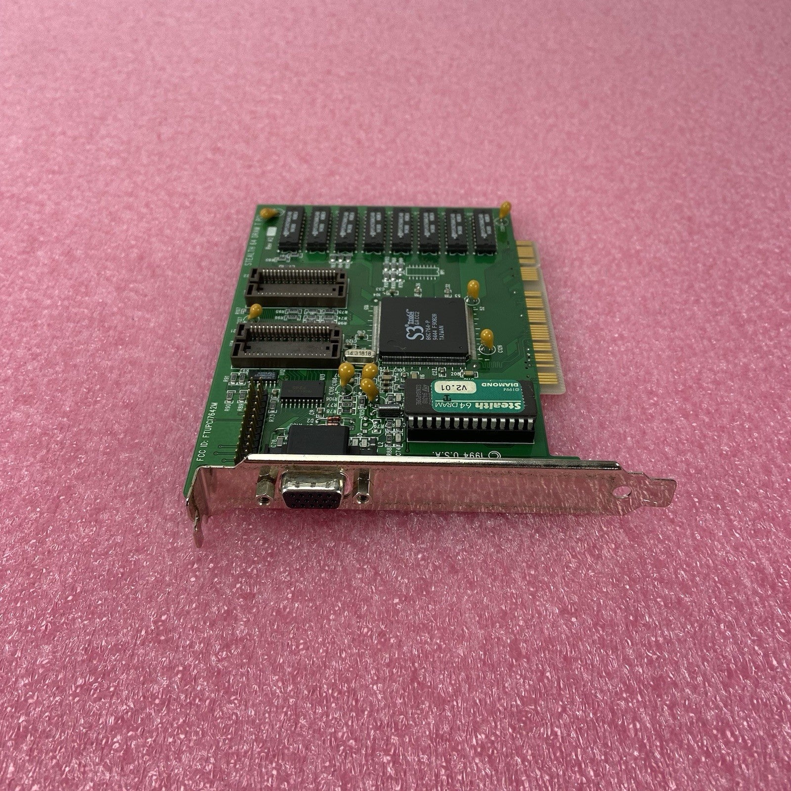Diamond Stealth 64 DRAM T PCI Graphics Card S3 Trio64 V2.01 VGA2