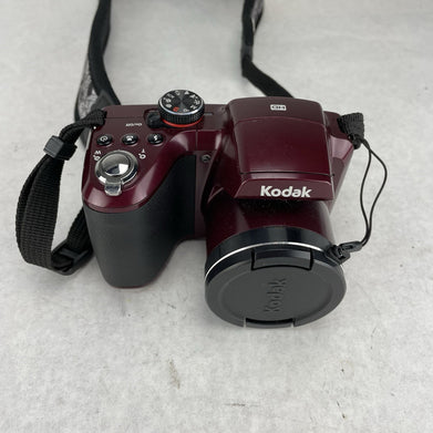 Kodak EasyShare Z5120 16.0MP Digital Camera Red Tested