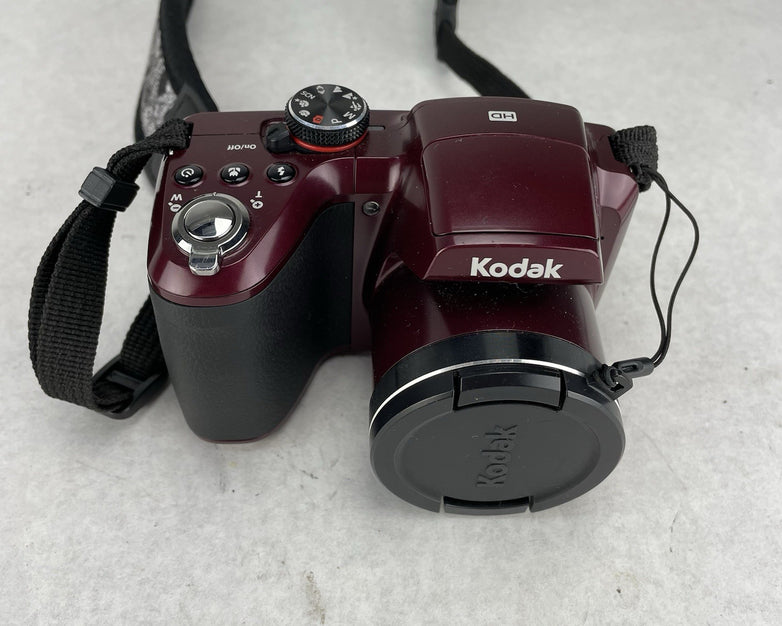 Kodak EasyShare Z5120 16.0MP Digital Camera Red Tested
