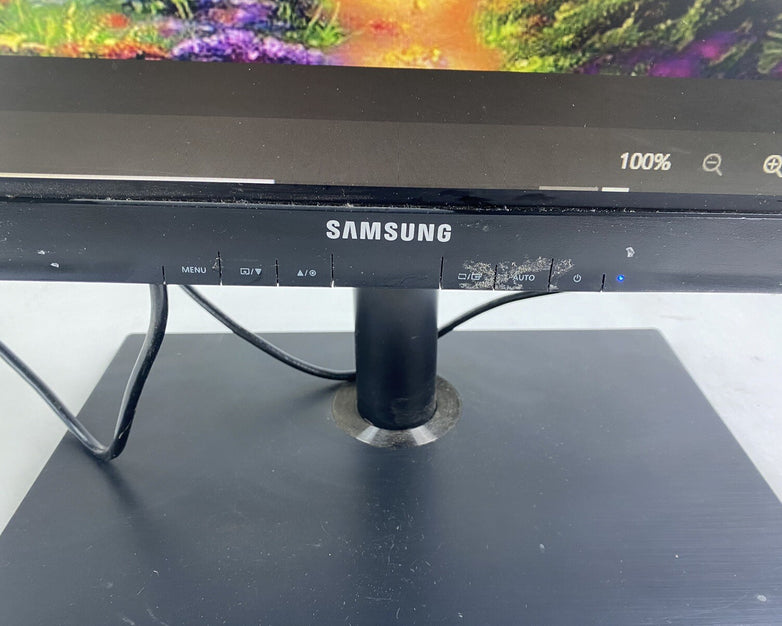 Samsung SyncMaster S24A460 24" FHD LCD Widescreen Monitor No Power Cord Tested