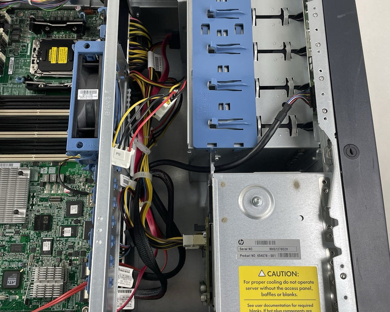 HP Prolient ML350 G6 1x Xeon E5606 2.13 GHz 32 GB RAM No HDD/GPU