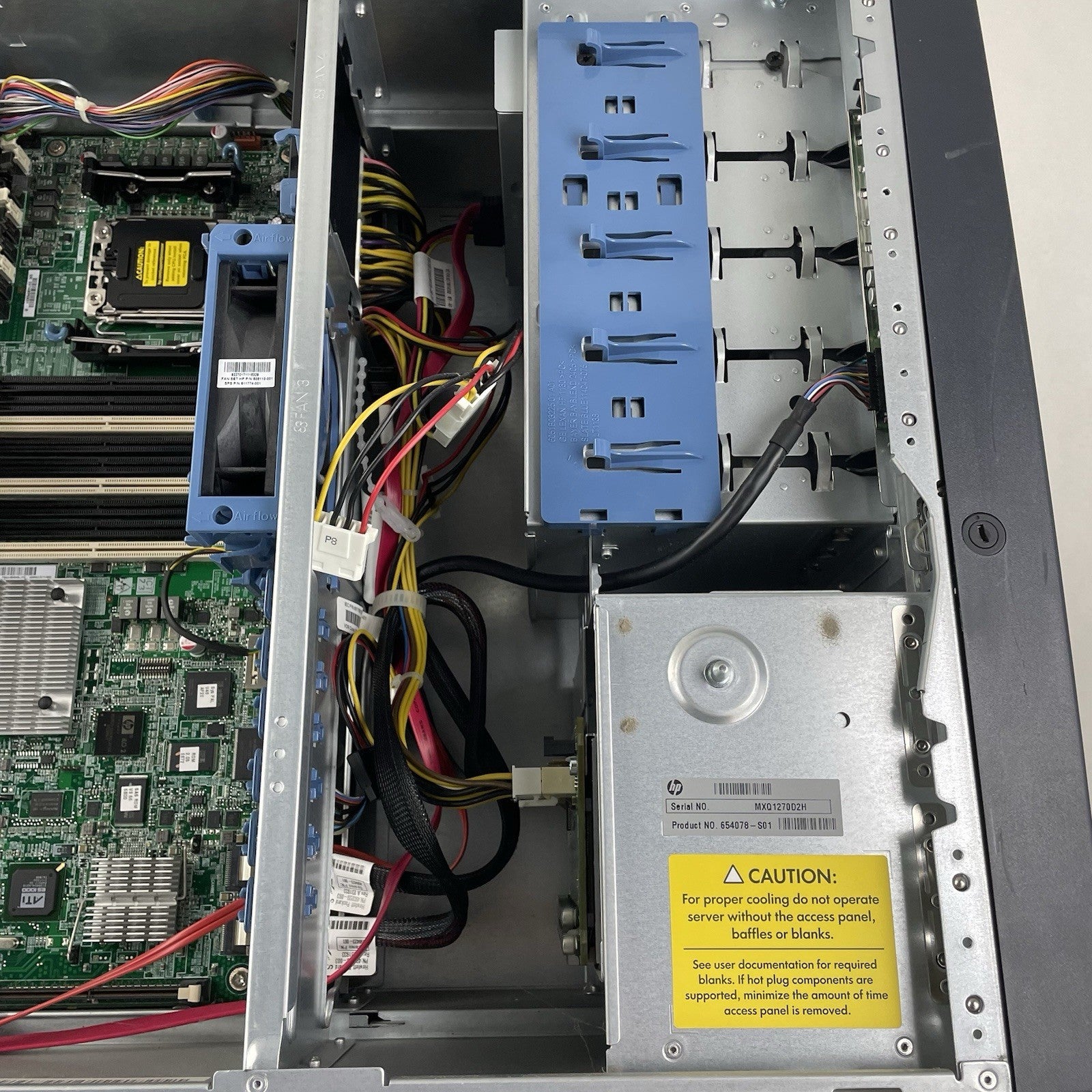 HP Prolient ML350 G6 1x Xeon E5606 2.13 GHz 32 GB RAM No HDD/GPU13