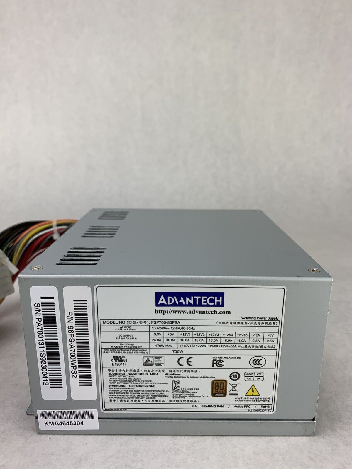 Advantech FSP700-80PSA Power Supply 700W
