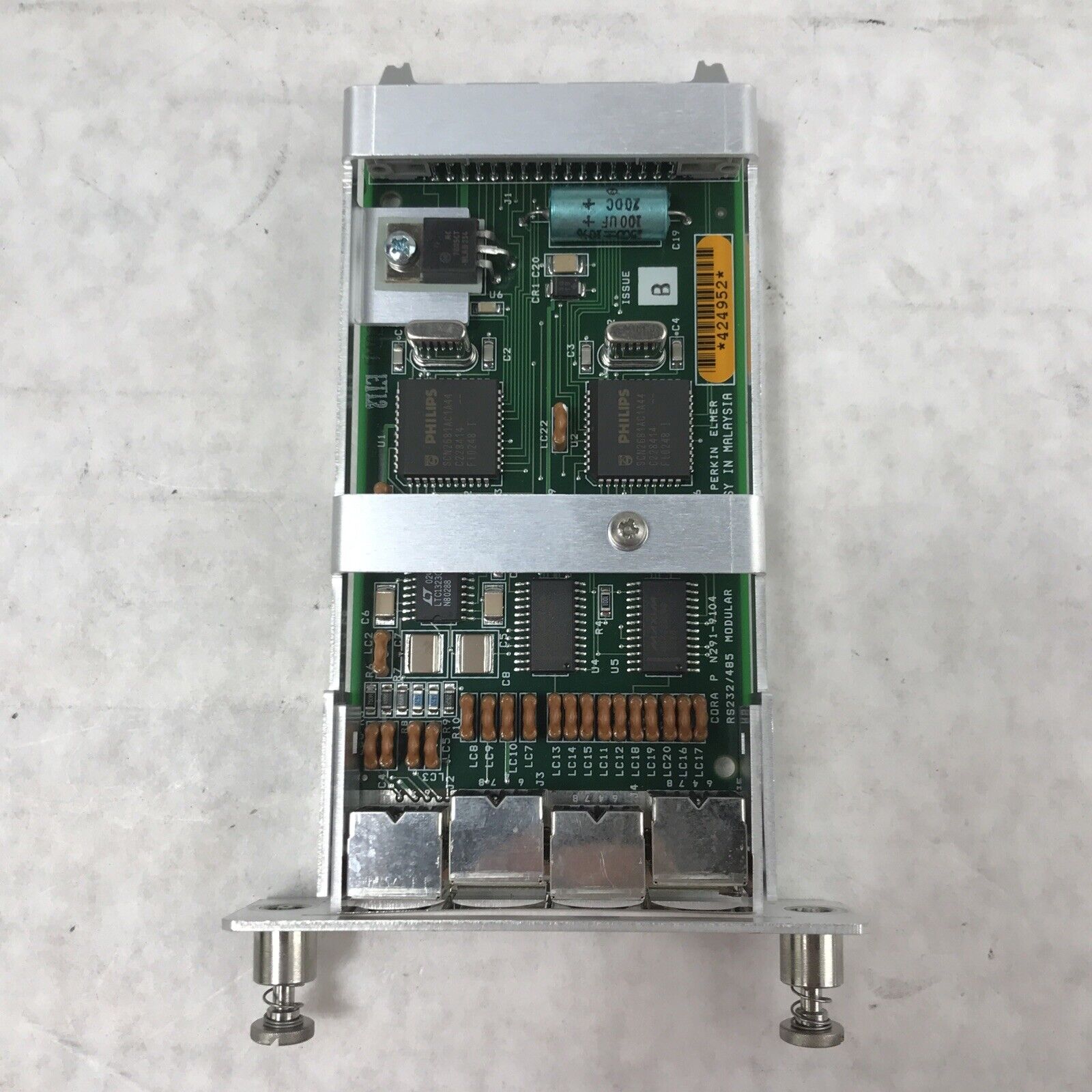 Perklin Elmer N291-9104 RS232/9104 4-Port Modular Board C15 M1 94V-0