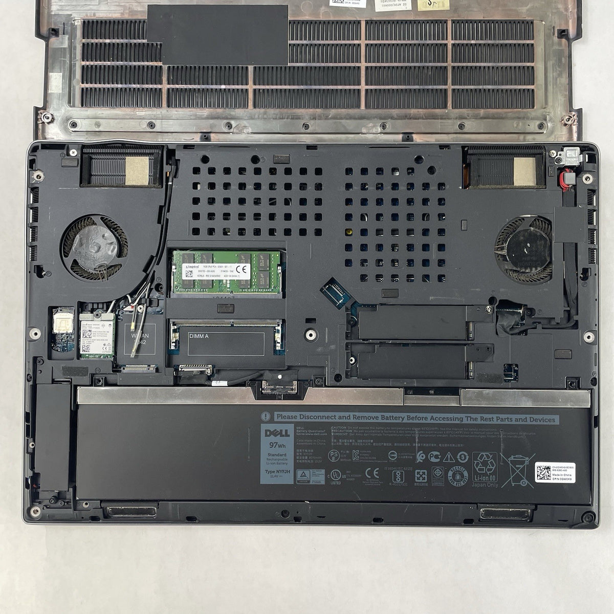 Dell Precision 7530 15.6" i7-8850H 2.60 GHz 16 GB RAM No SSD/OS/AC - READ20