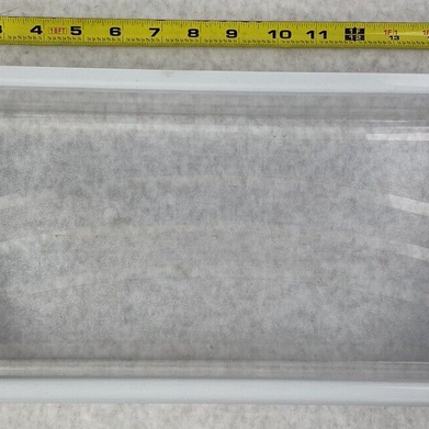 Maytag MSF22C2EXM01 Clear Refrigerator Fridge Door Bin Shelf Tray 14.25x6.25x3"