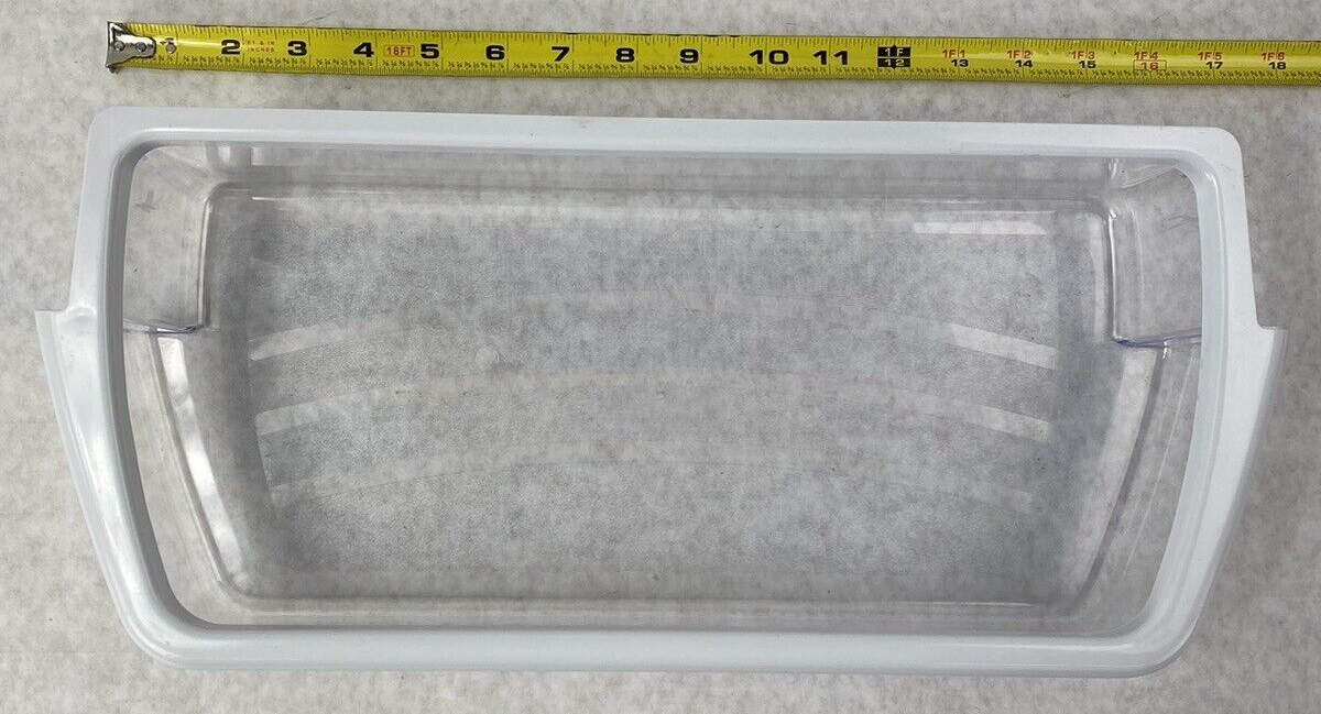 Maytag MSF22C2EXM01 Clear Refrigerator Fridge Door Bin Shelf Tray 14.25x6.25x3"
