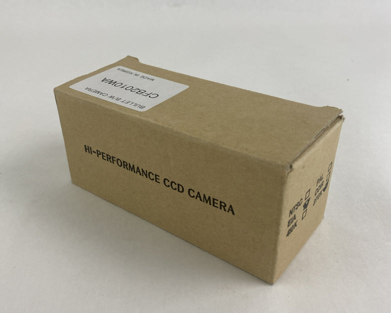 Bullet B/W CFB2010WA HI-Performance CCD Camera Untested