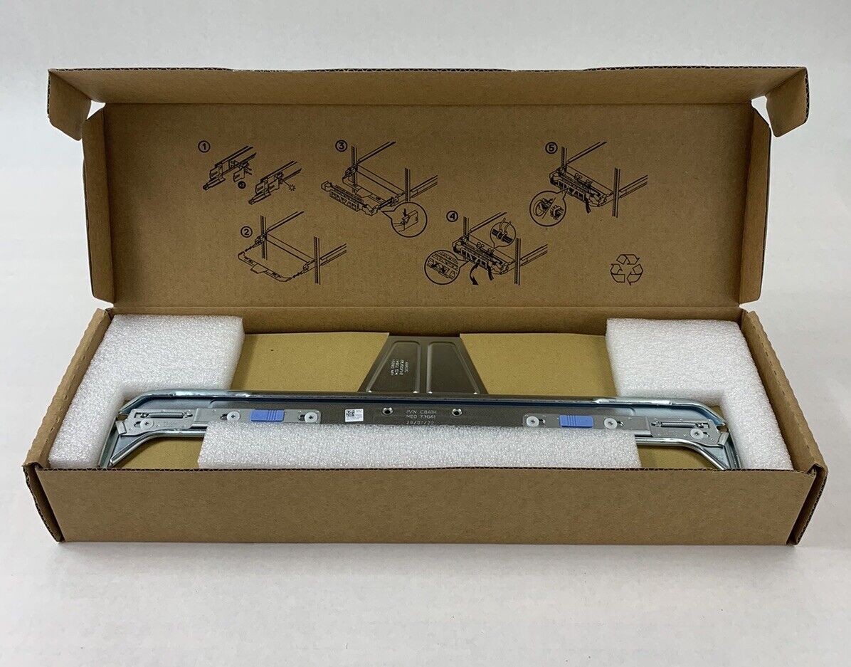 Dell PowerEdge 0TYYJN Mounting Rack Rail Kit RCKRL,CMA,SPR,1U