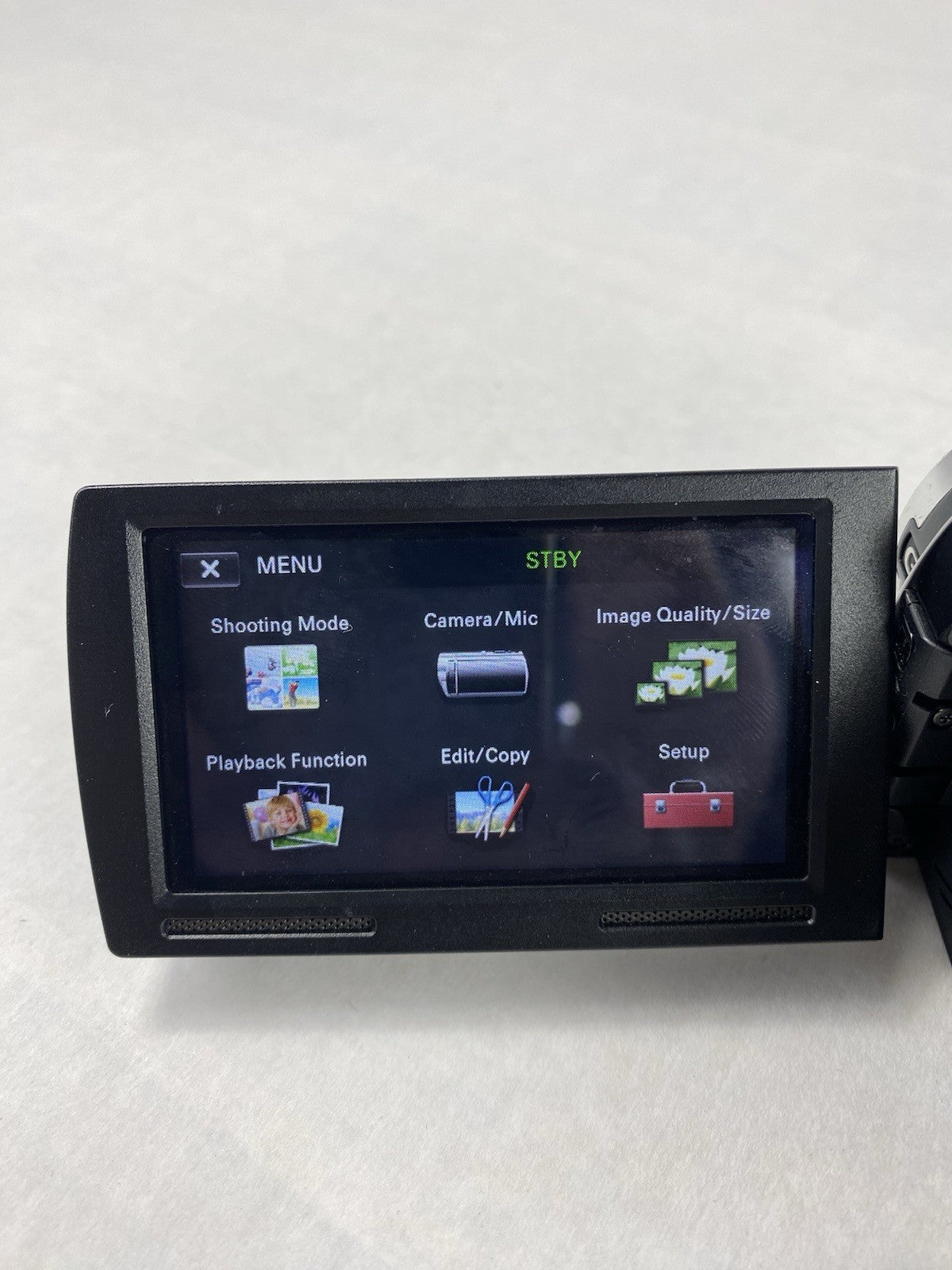 Sony HDR-XR160 Digital HD Video Camera Recorder with AC Adapter Power Tested