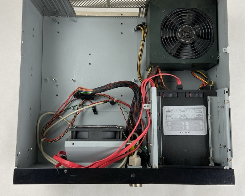 General Technics 3U Rackmount Server Chassis Antec EA650 Green 650W PSU