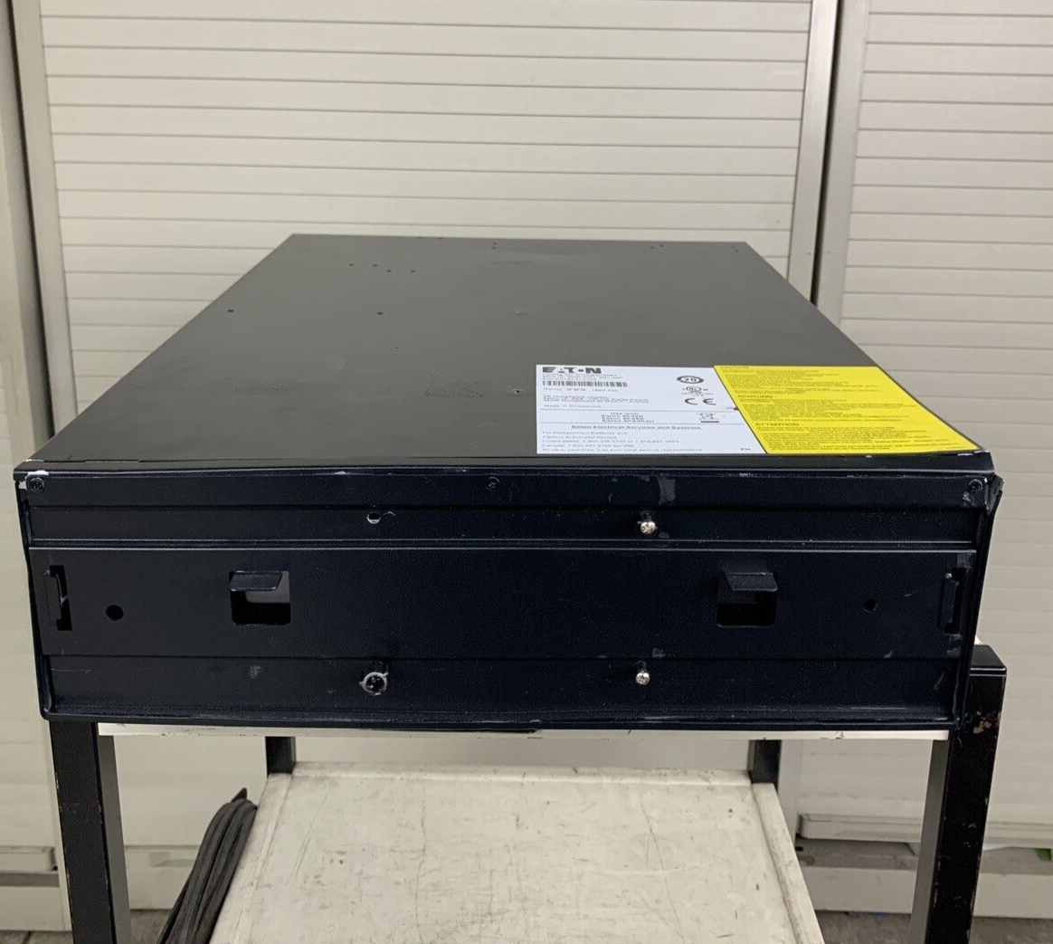 Eaton 9PXEBM180RT Extended Battery Unit Tested w/Batteries MFG 2022 No Faceplate