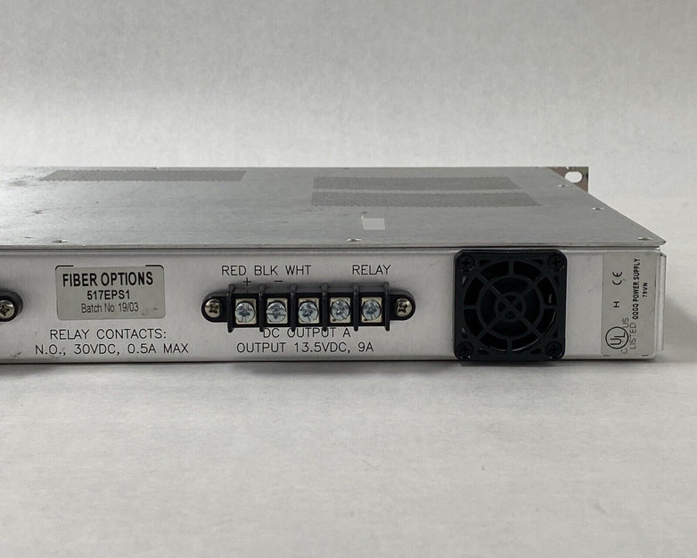 GE Security Fiber Options 517EPS1 External Power Supply