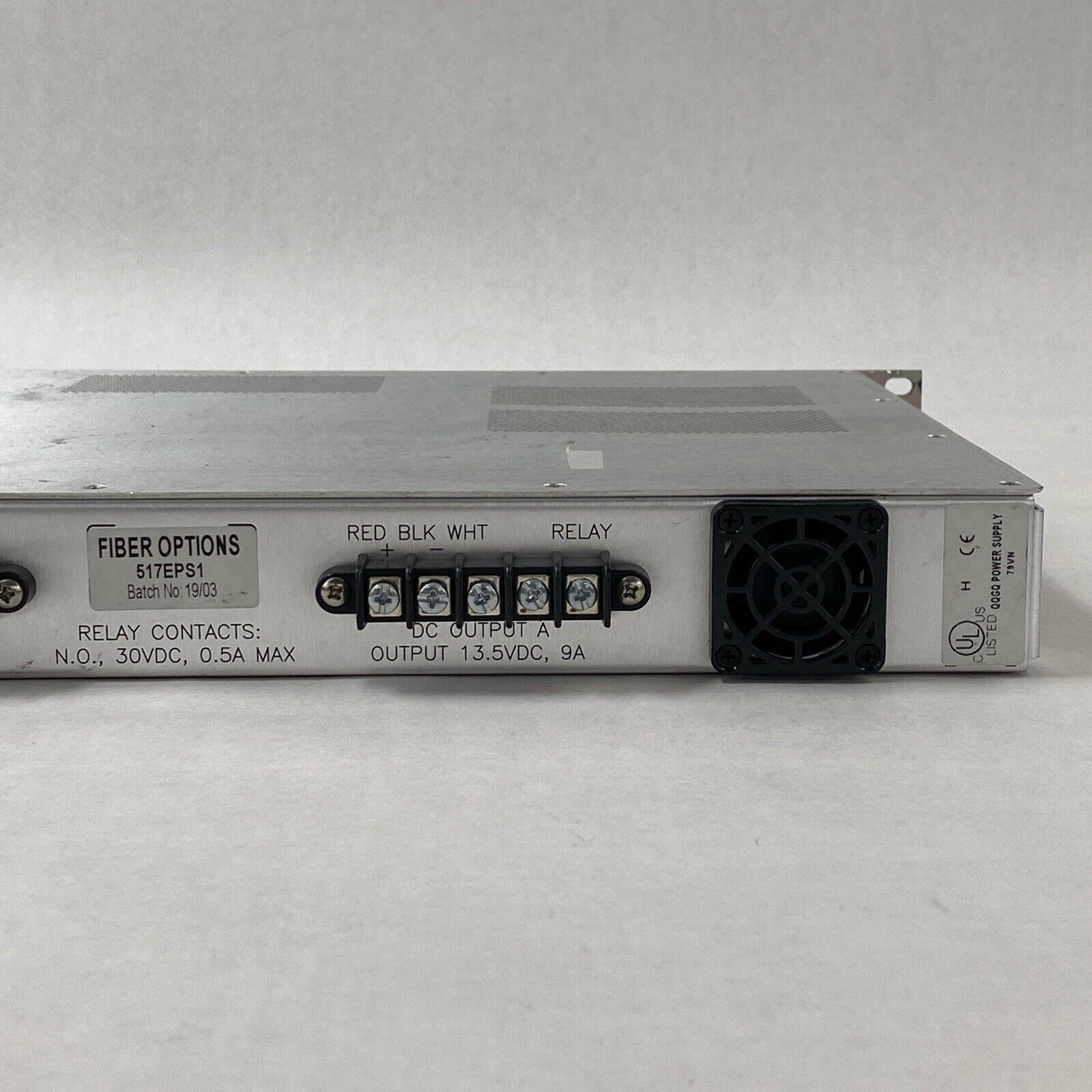 GE Security Fiber Options 517EPS1 External Power Supply