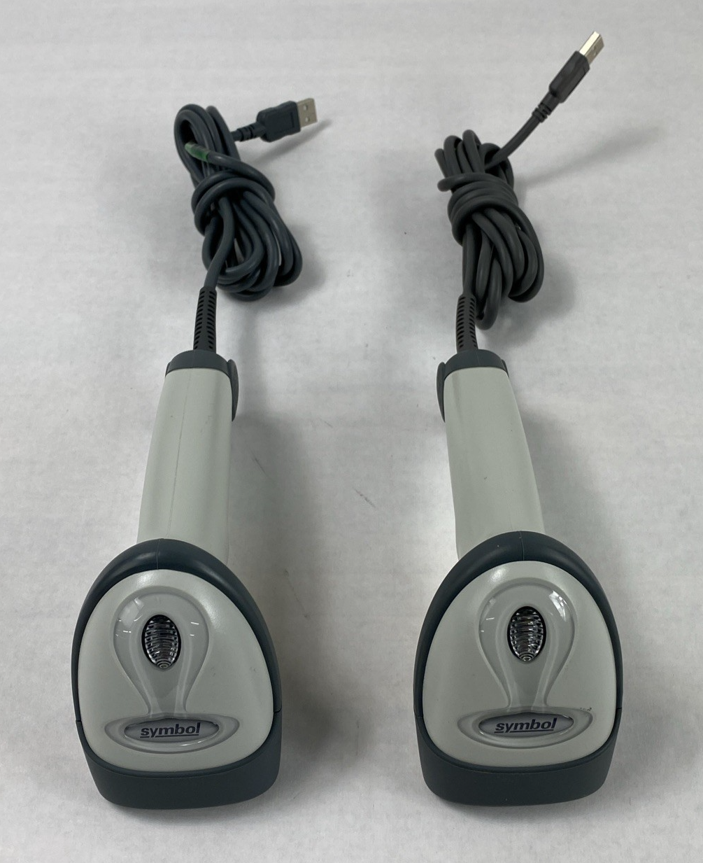 Symbol LS2208-SR20001NA Handheld Barcode Scanner (Lot of 2)