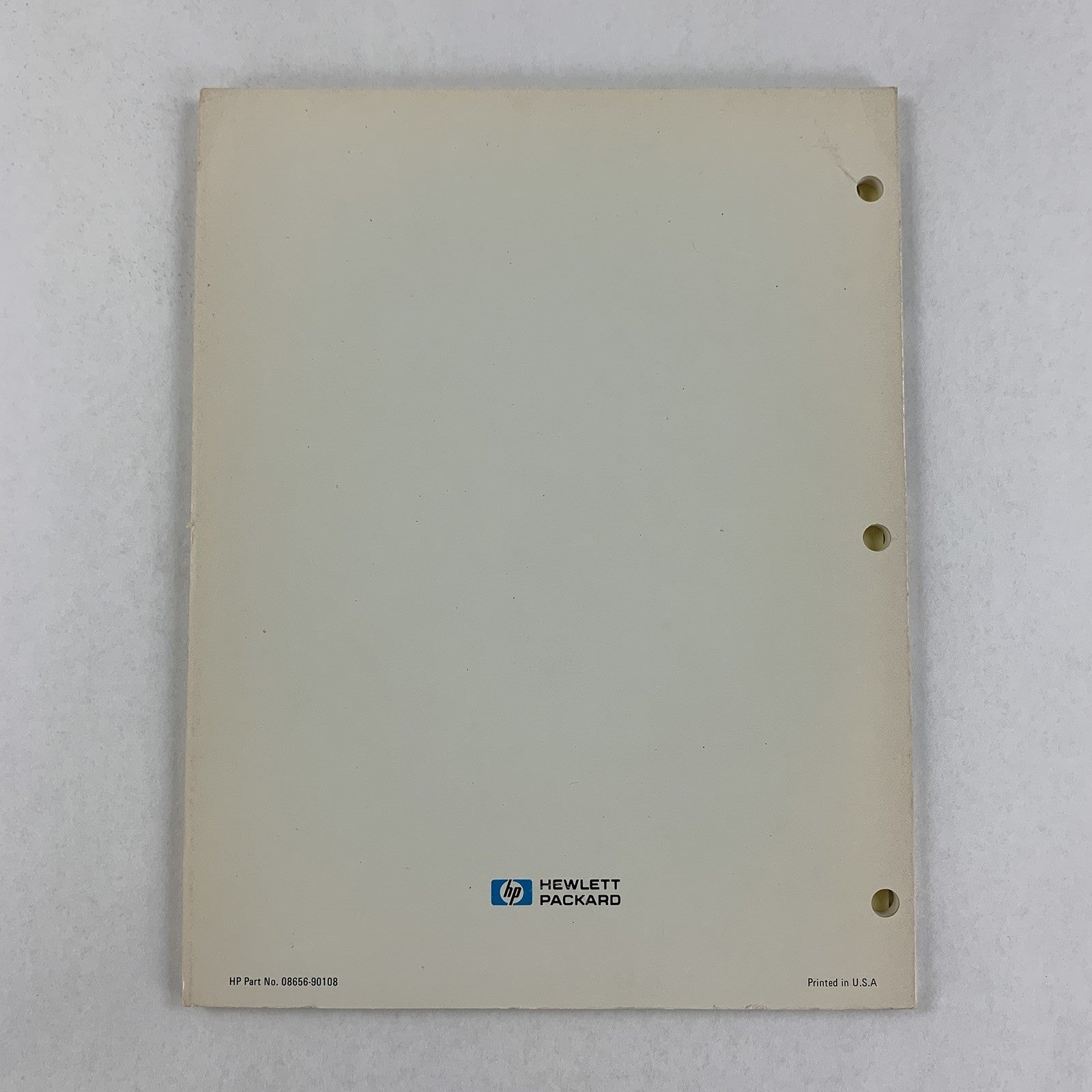 HP 8656A Signal Generator Operating Manual 0.1-990 MHZ