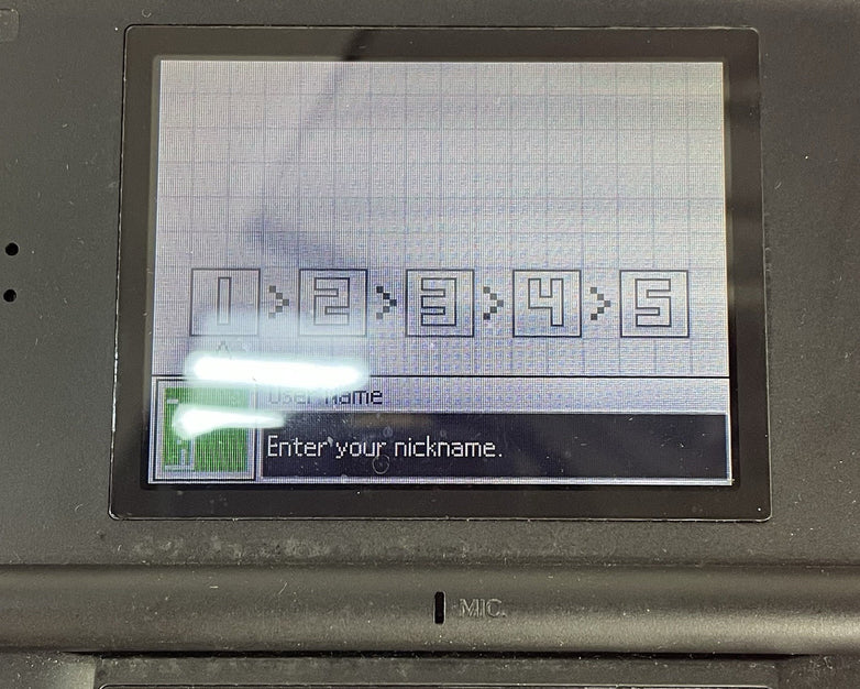 Nintendo USG-001 DS Lite Blue No Charger Tested