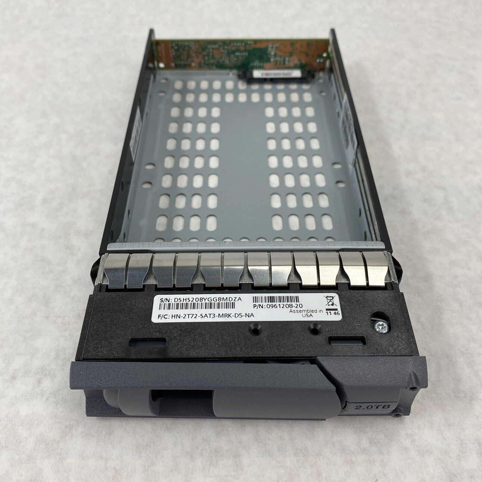 NetApp 0095673-10 SAS/SATA Hard Drive Caddy Tray 0961208-20 w/ Emulex Adapter