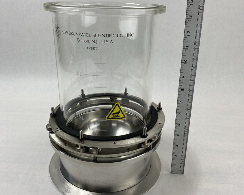 New Brunswick Scientific 5L Vessel Fermentor Bioreactor Q798700