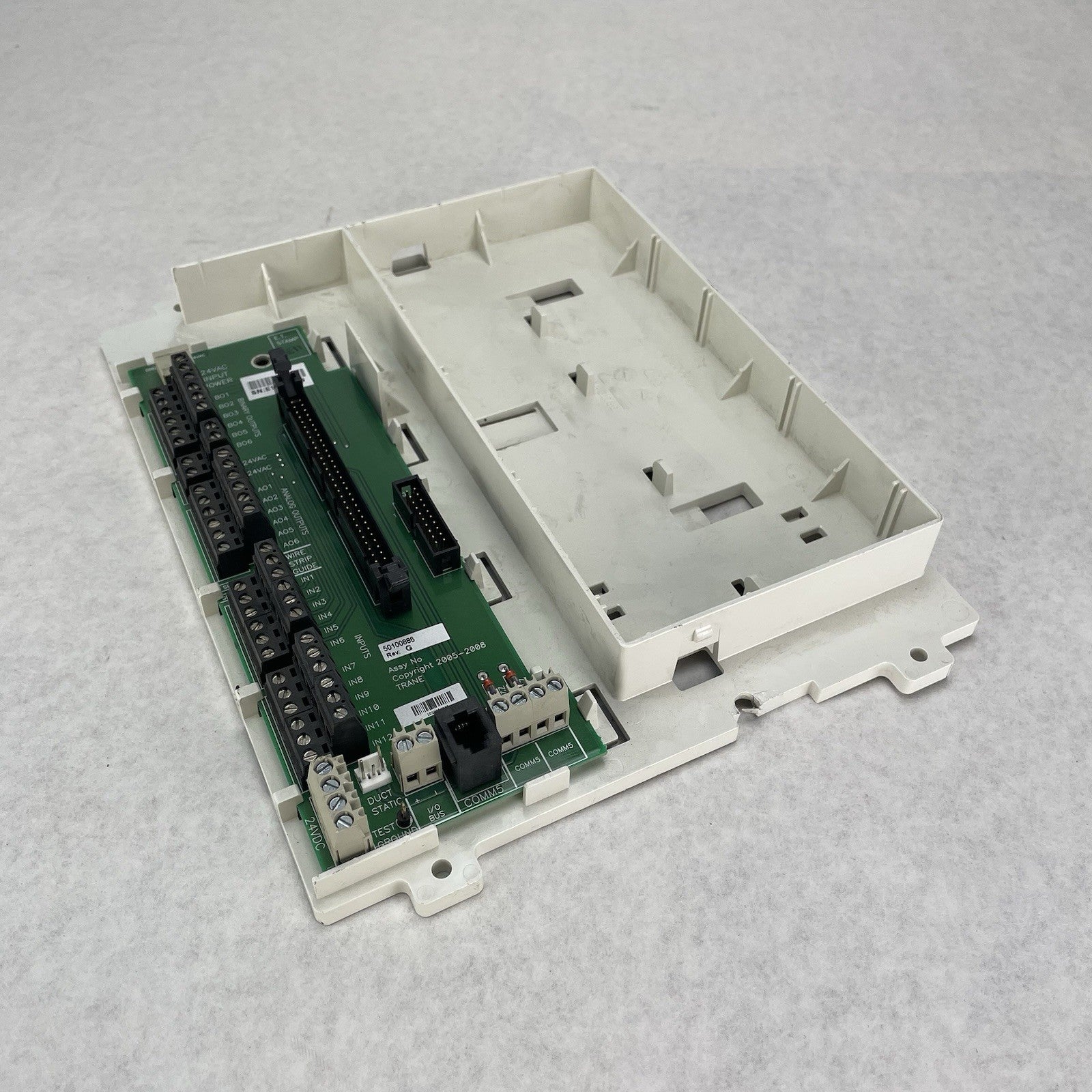 Trane MOD01254 S3090032062 Termination Module REV-G 24 Volt with Lower Carrage