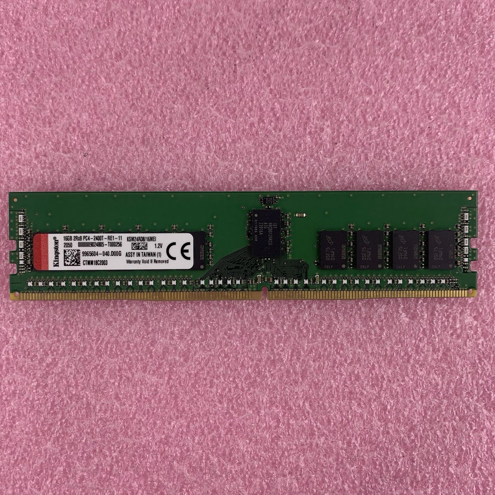 Kingston KSM24RD8/16MEI 16 GB DDR4 PC4 2400MHz Module Server Memory Ram1