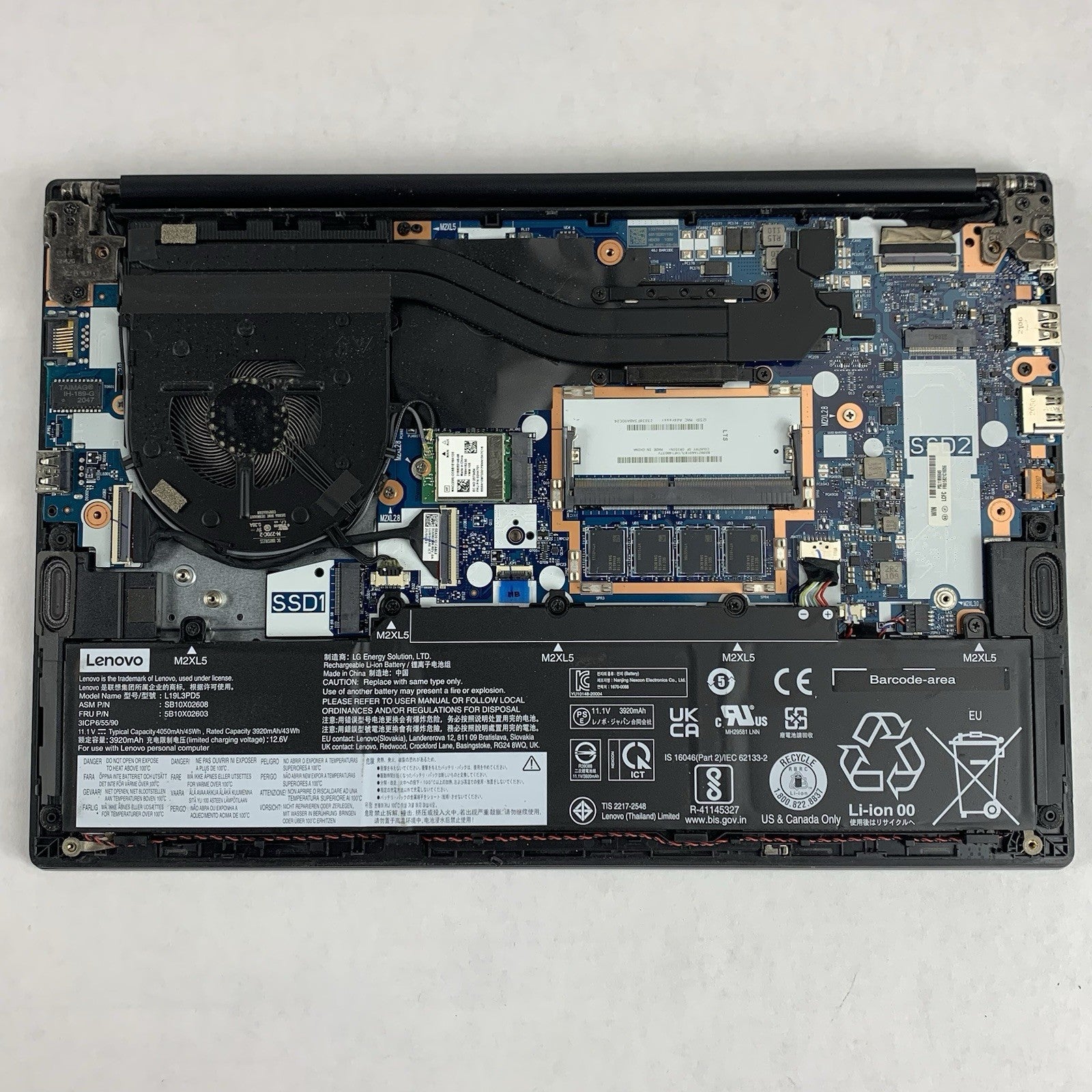 Lenovo ThinkPad E14 Gen 3 14" Ryzen 5 5500U 2.1Ghz 8GB Ram No OS/HDD/AC Scratch13