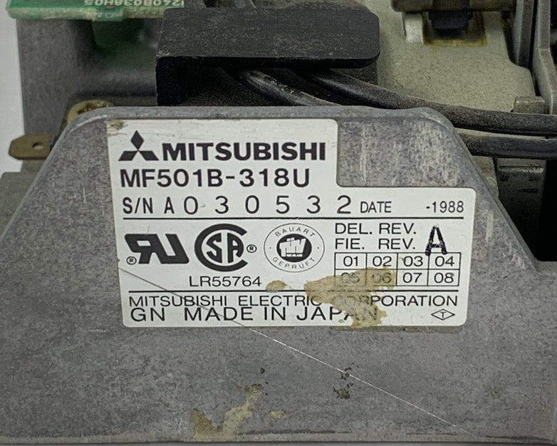Mitsubishi MF501B-318U 5.25" Vintage Floppy Disk Drive