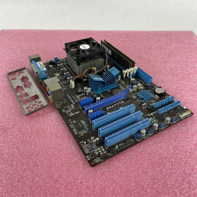 ASUS M477TD Motherboard Intel AMD Athlon II x4 640 3GHz 4GB RAM w/IO