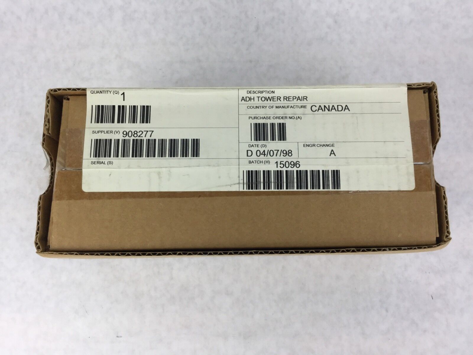 Vintage (1998) Genuine Xerox 605K08590 ADH Tower Repair SEALED