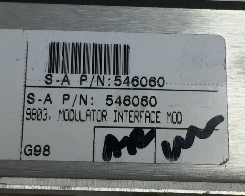 Scientific Atlanta Modulator Interface Module 546060
