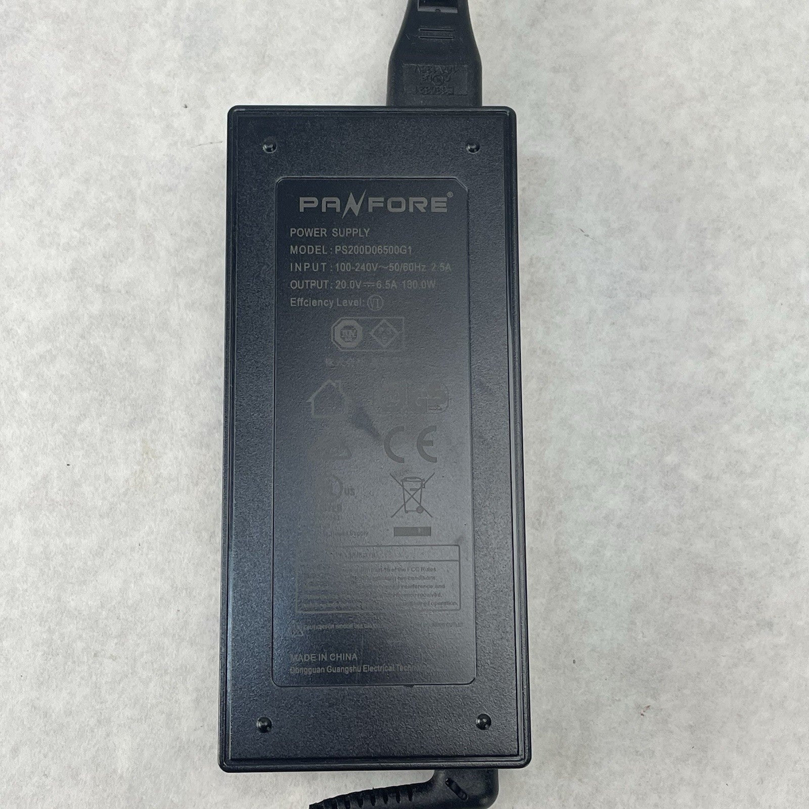 Panfore 20V 6.5A 130W AC Adapter Power Supply PS200D06500G1 Lot of 54
