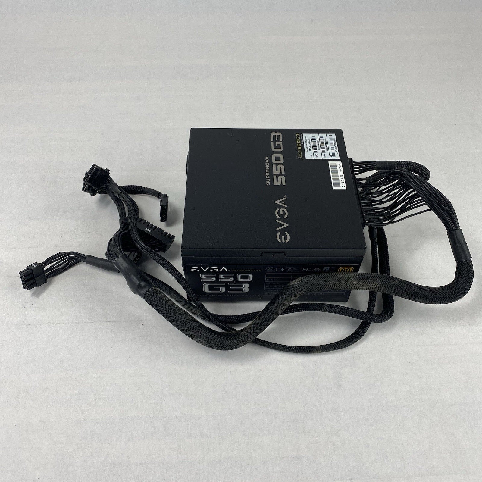 EVGA SuperNova 550 G3 220-G3-0550 80 Plus Gold 550W Power Supply Tested