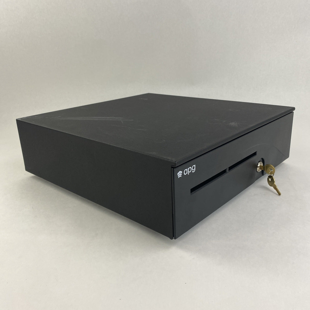 APG Cash Drawer w/ Key No Money Tray 2
