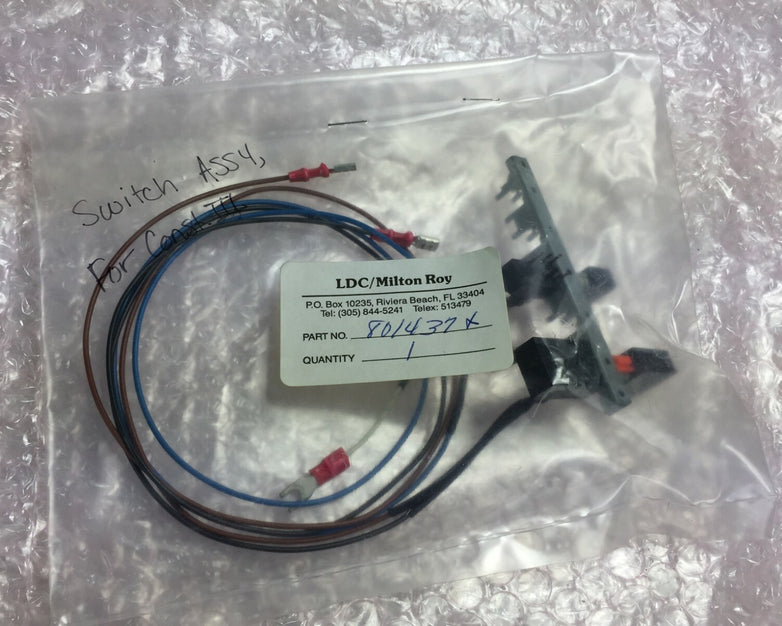 LDC / Milton Roy Part# 801437x Switch Assy for Const III