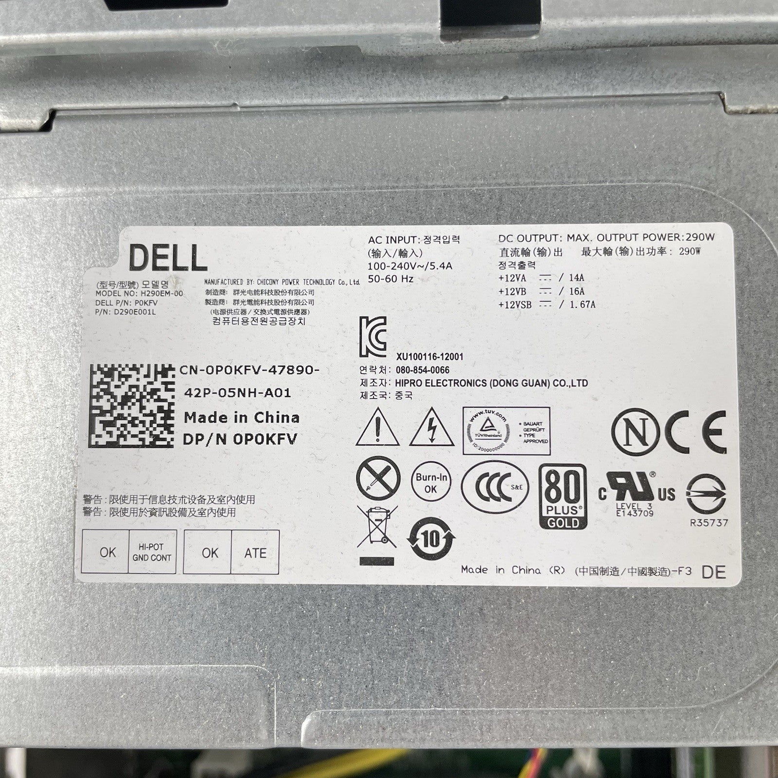 Dell Optiplex 3020 MT i5-4570 3.20 GHz 4 GB RAM No HDD/OS11