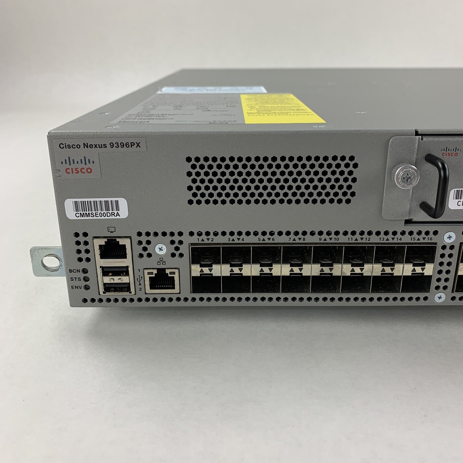 Cisco Nexus  N9K-C9396PX 48 Port 10 Gigabit SFP+ Switch 1x N9K-M12PQ Tested